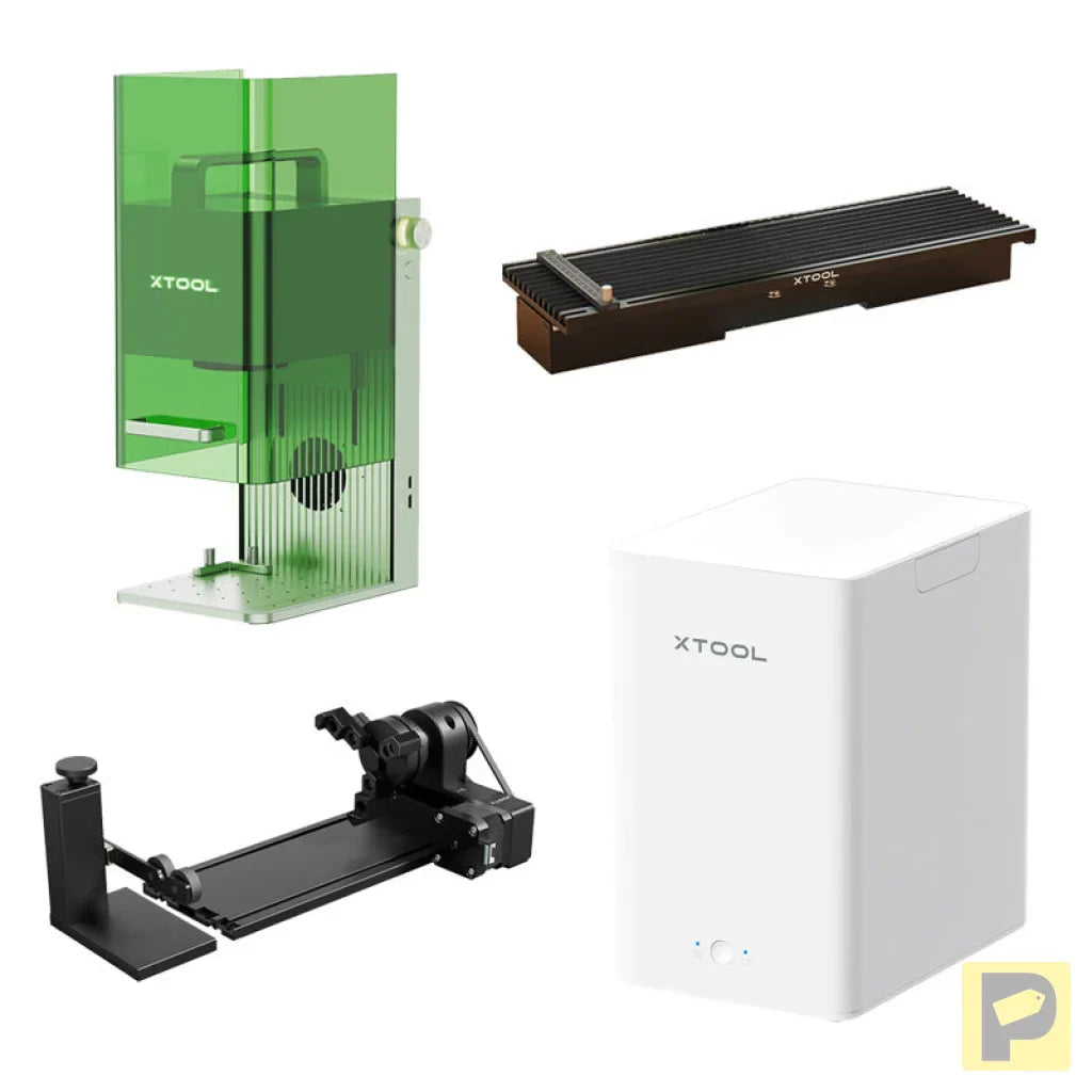 2-in-1 xTool F1 laser engraving machine - deluxe kit