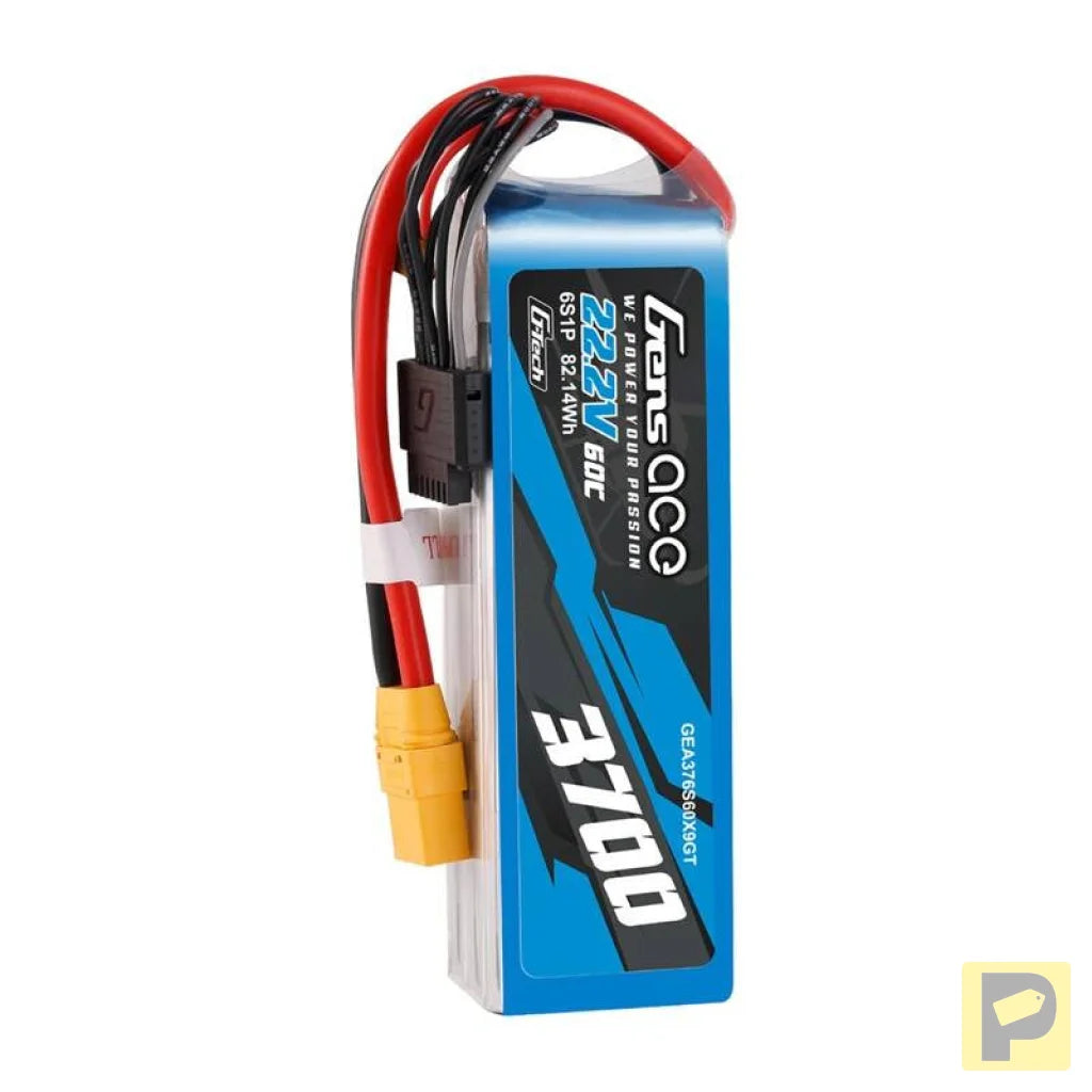 Accumulator Lipo Gens Ace G-Tech 3700mAh 22.2V 60C 6S1P XT90