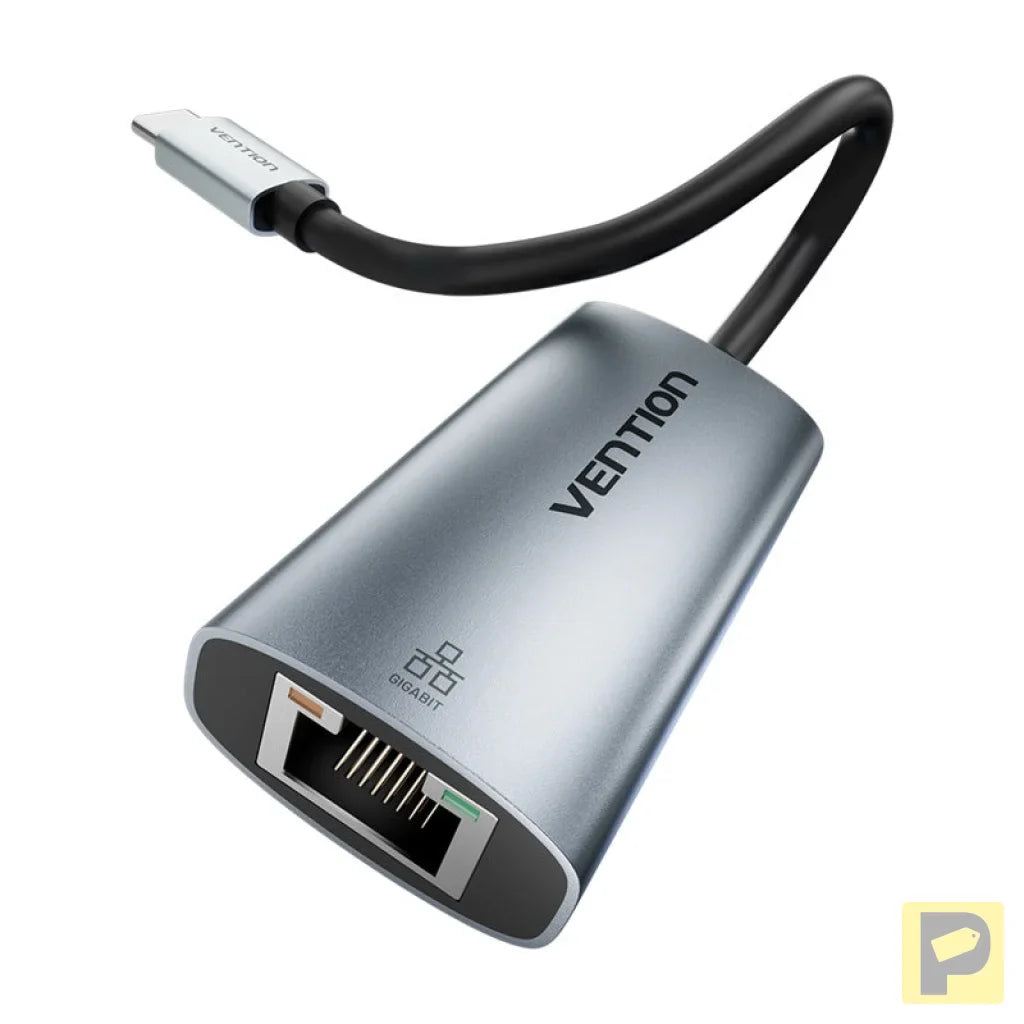 Adapter Vention USB-C do Gigabit Ethernet 0.15m