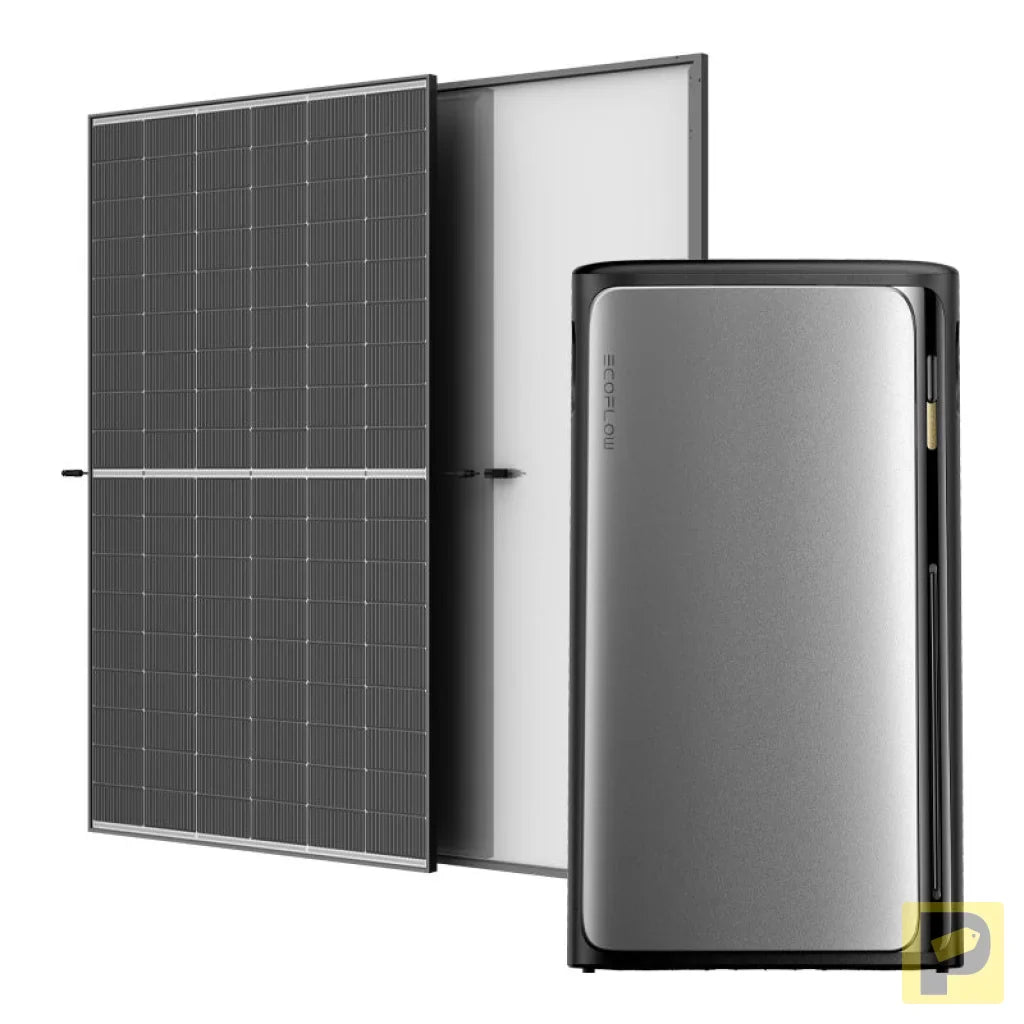 Balcony photovoltaic with energy storage 1.92kWh EcoFlow STREAM Ultra 1020W.