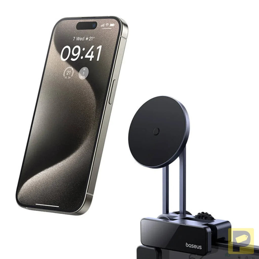 Baseus MaxView magnetic car screen holder (gray)