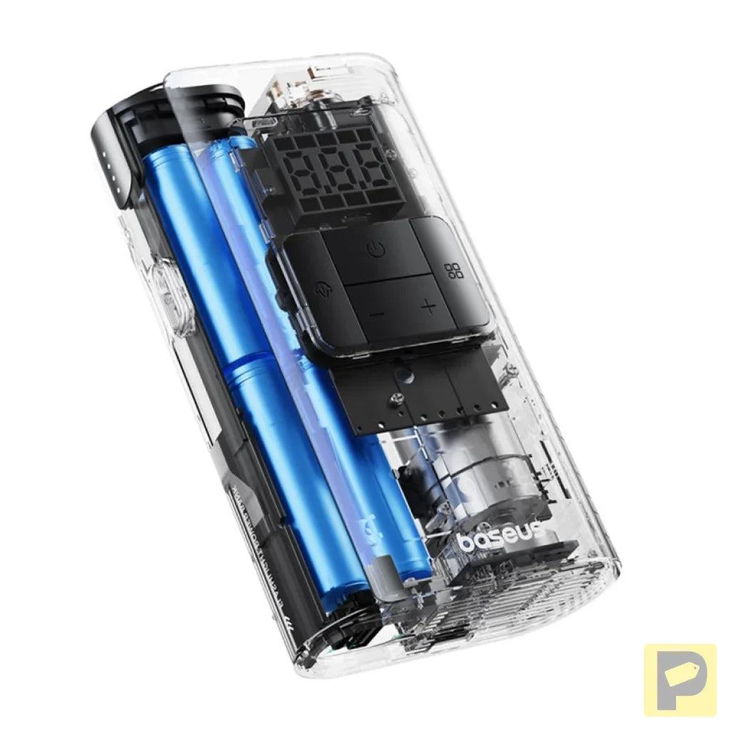 Baseus PrimeTrip VA1 2-in-1 pump with flashlight black