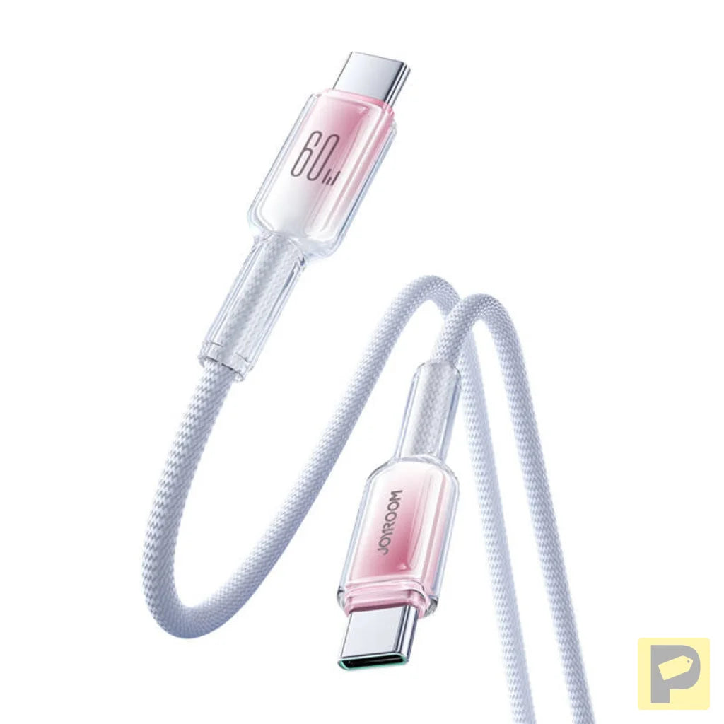 Cable USB-C USB-C Joyroom S-A42 60W 1.2m biały