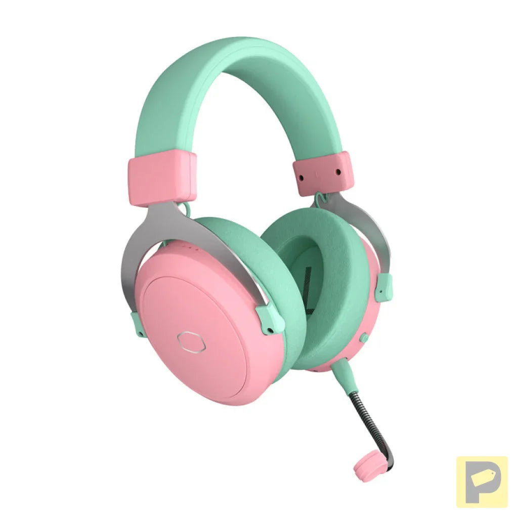 Cooler Master CH351-MC gaming headphones (green-pink)