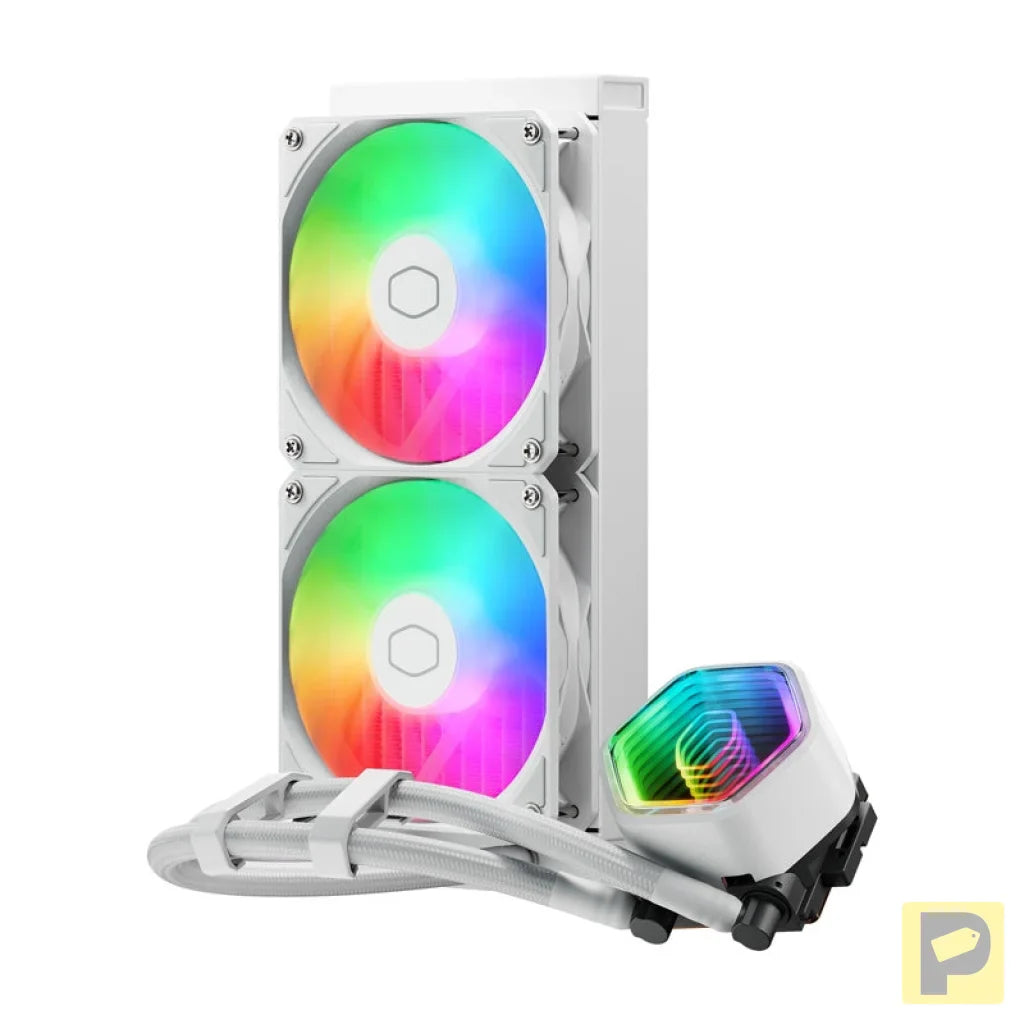Cooler Master MasterLiquid 240 Core II ARGB water cooler (white)