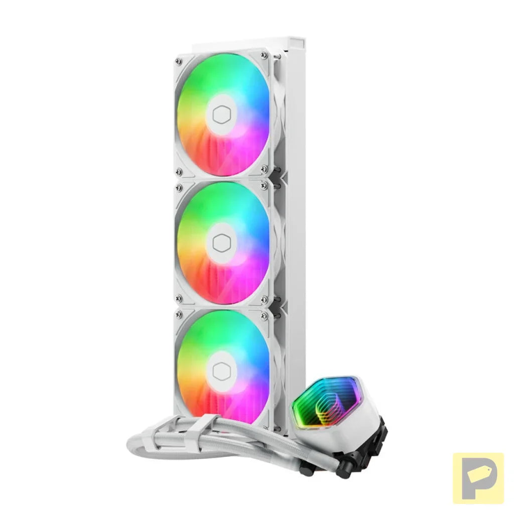Cooler Master MasterLiquid 360 Core II ARGB water cooler (white)