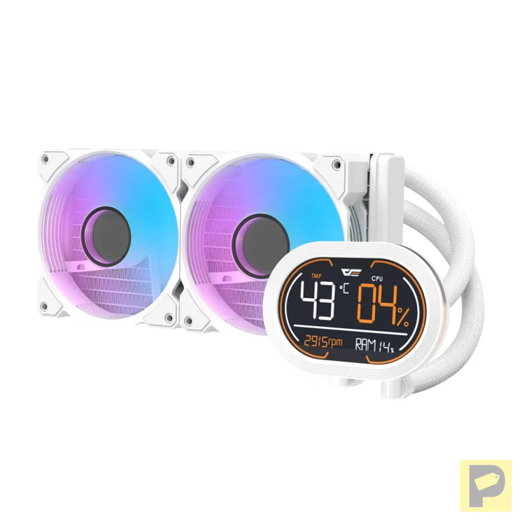Darkflash DH240D CPU water cooler (white)