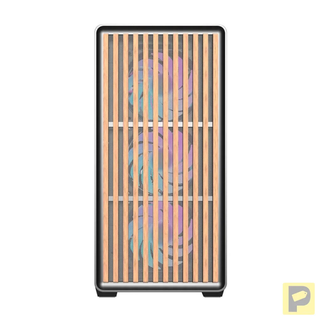 Darkflash DS900WD computer case (black) + 4 fans