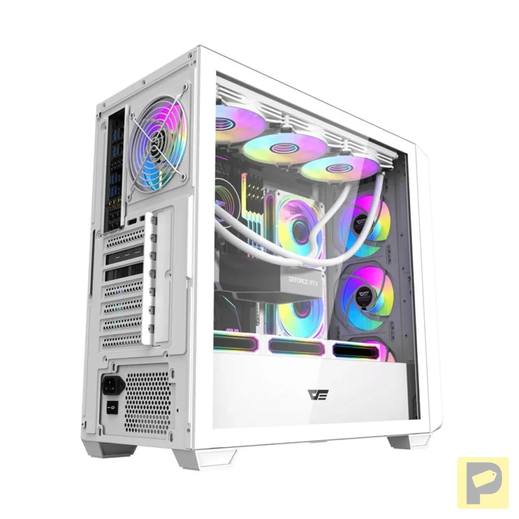 DarkFlash DS900WD computer case (white)