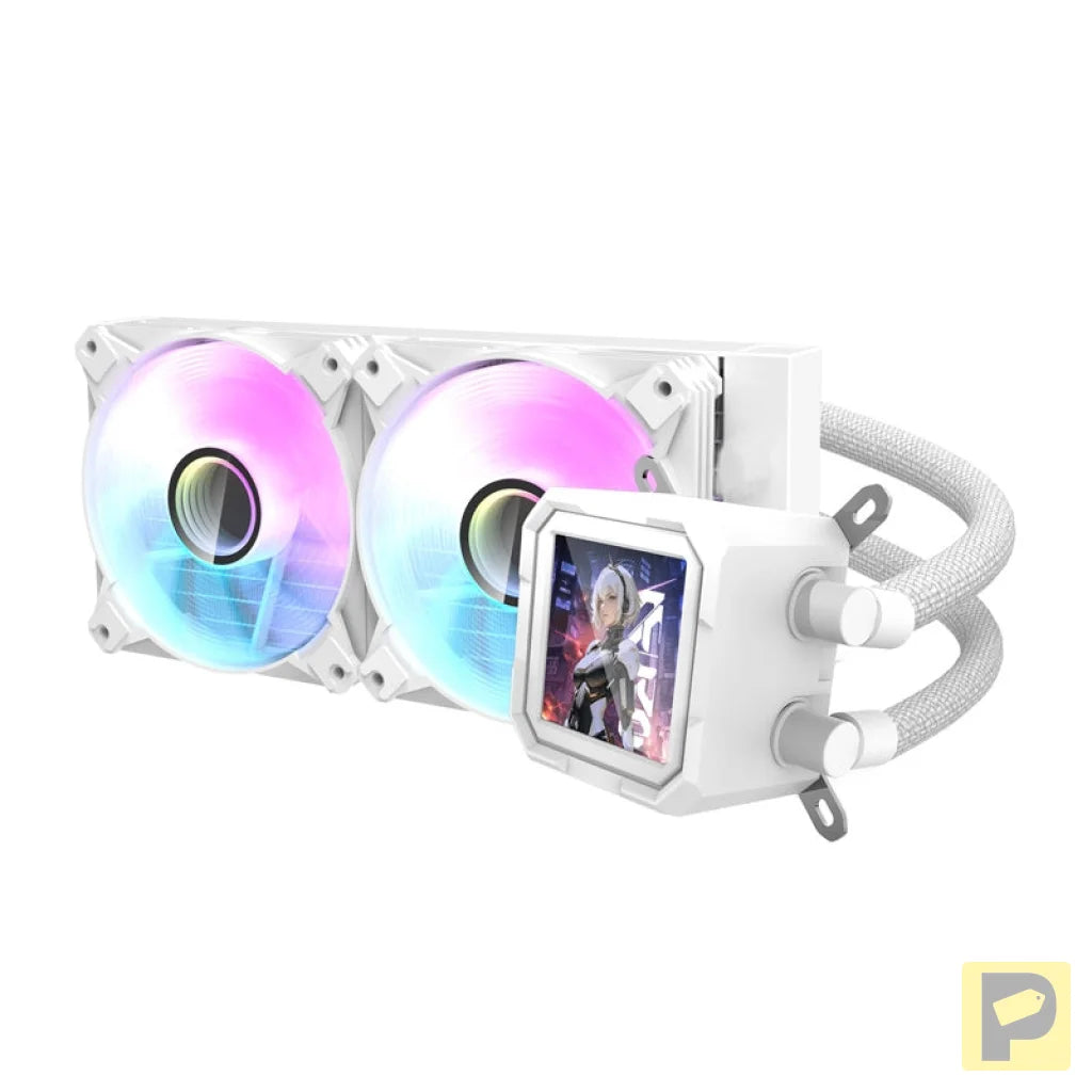 Darkflash DV240S CPU water cooler (white)