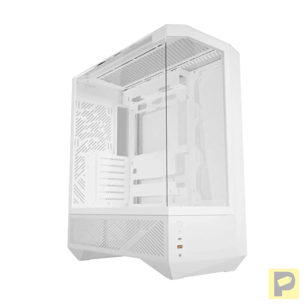 Darkflash DY460 computer case (White) + 4 ARGB fans