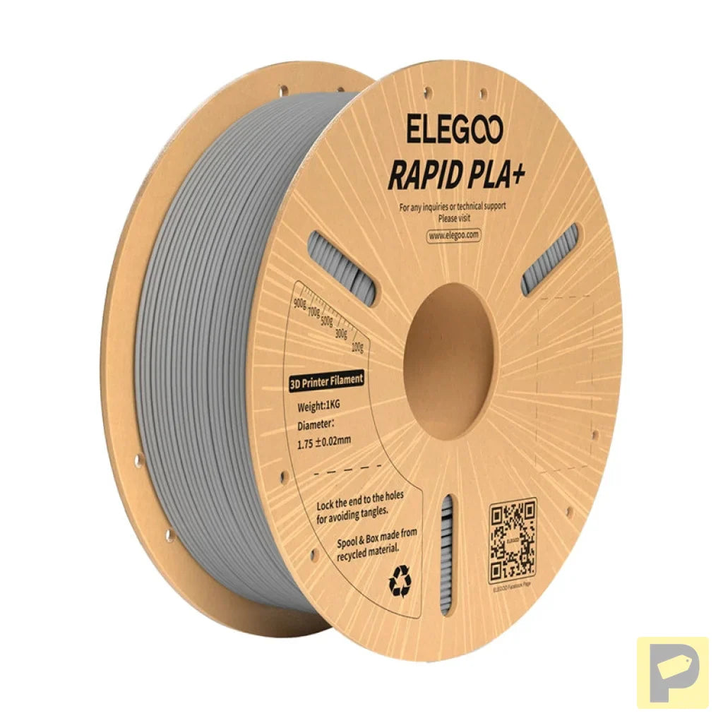 ELEGOO Rapid PLA+ Filament (Gray)