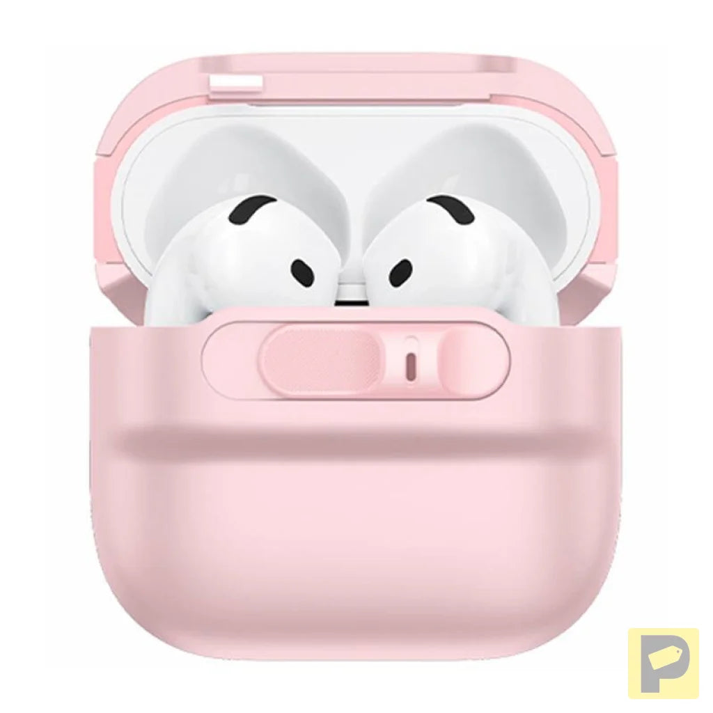 ESR Pulse protective case for AirPods 4 headphones (pink)