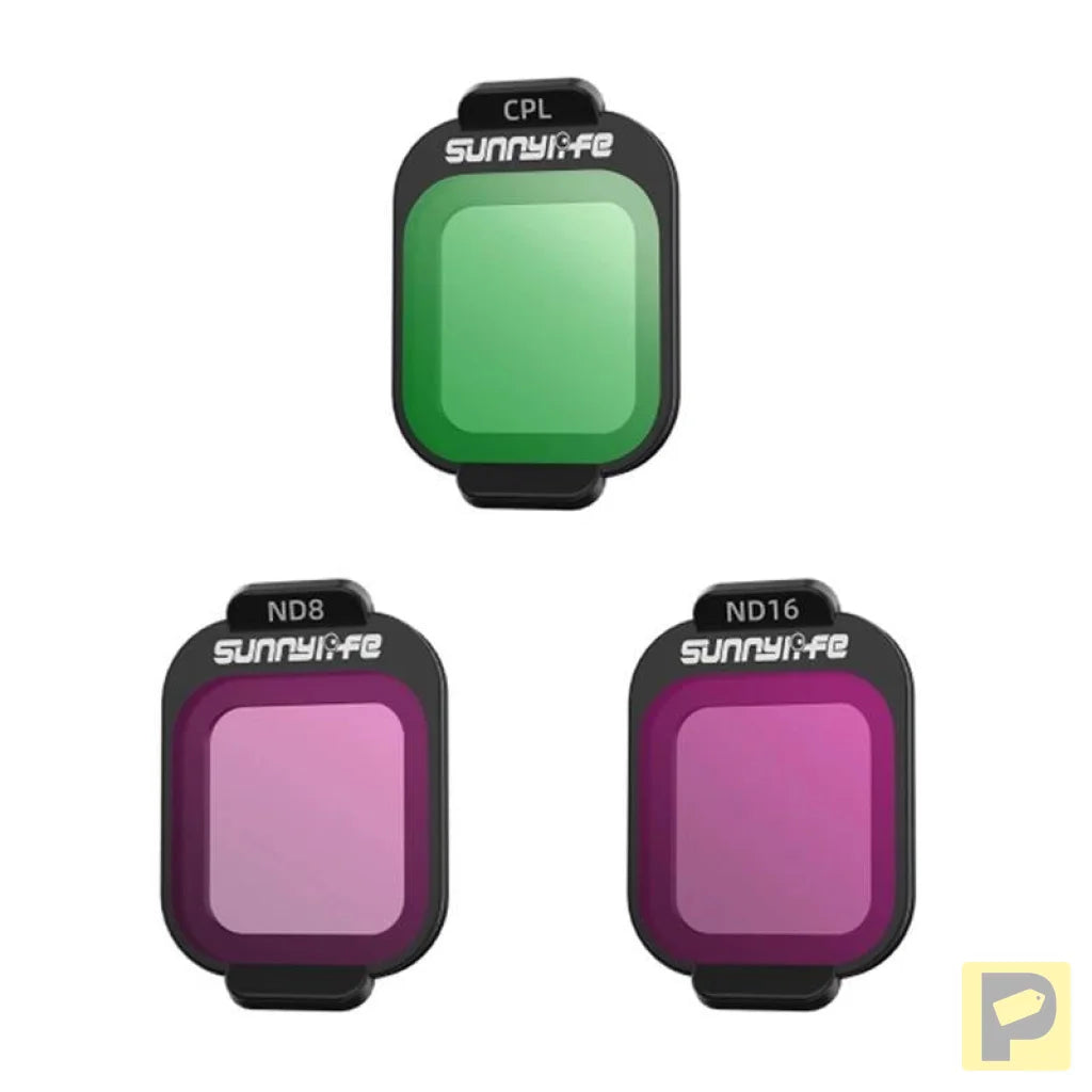 Filtry CPL, ND8, ND16 Sunnylife do DJI Flip