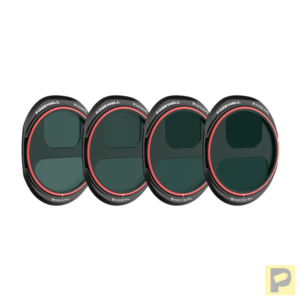 FREEWELL filter set for DJI Mavic 4 Pro ND/PL Bright Day (4pcs)