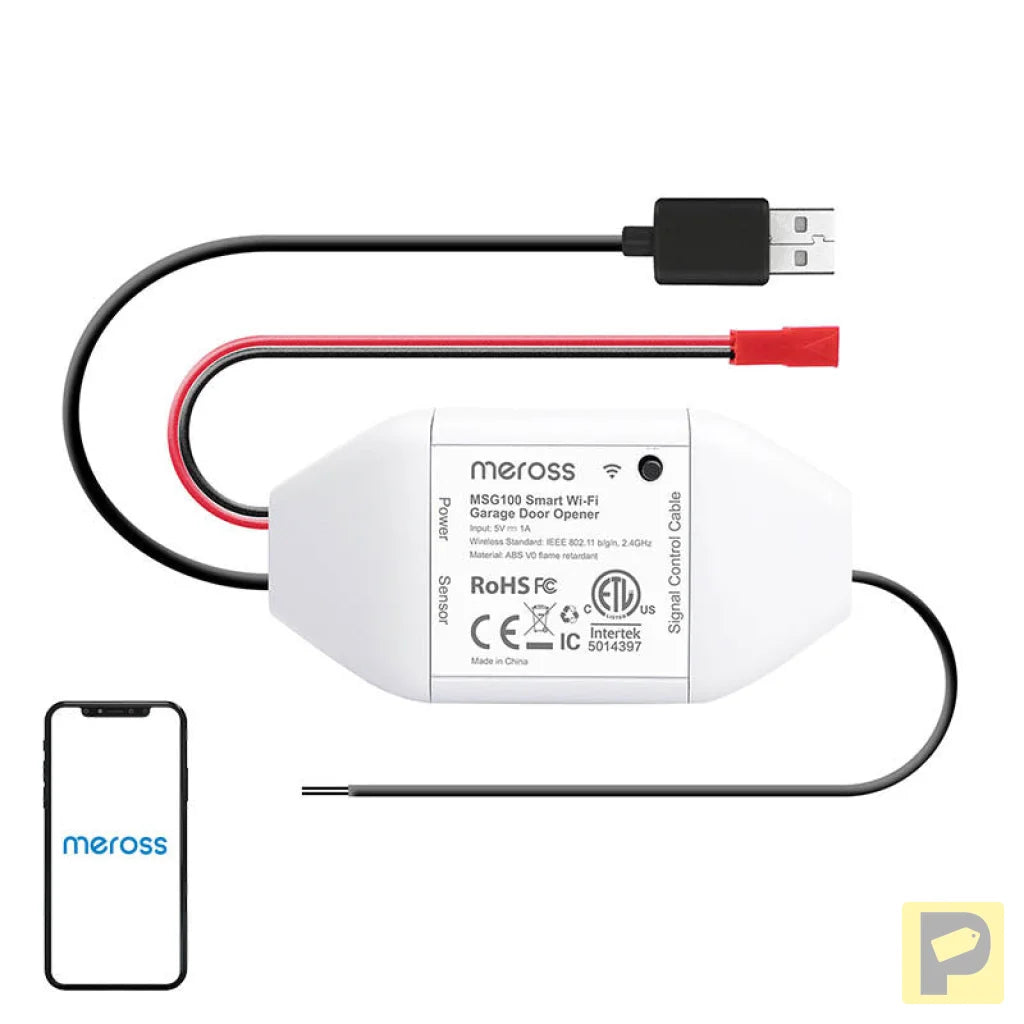 Meross MSG100HK smart garage door switch (HomeKit)
