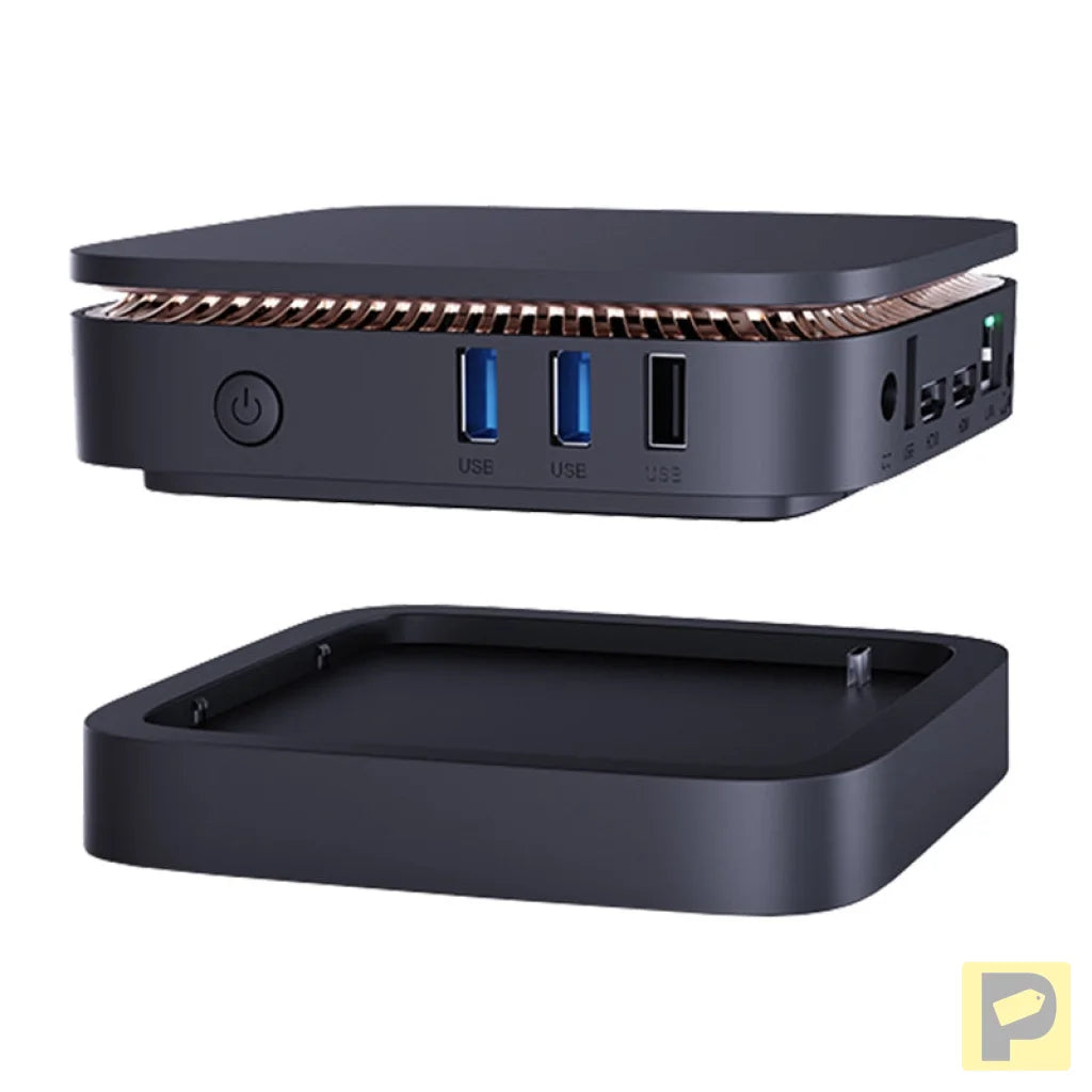 MINI PC AceMagic AK1 PLUS, Intel N97 16GB RAM + 512GB black