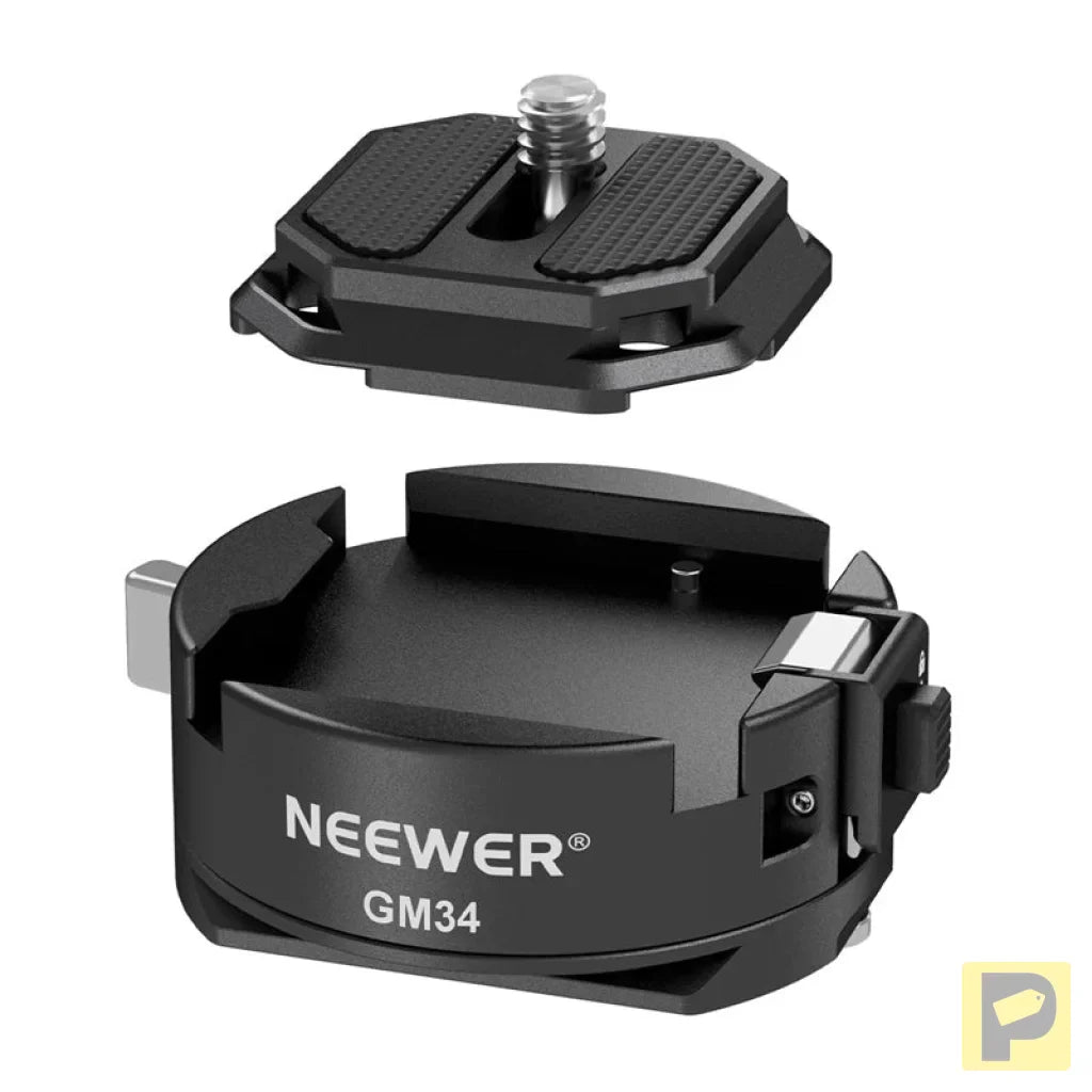 Neewer GM34 Arca-Swiss quick release and plate