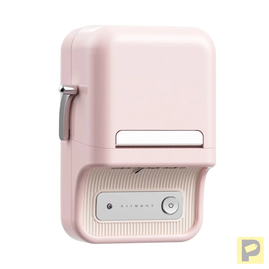 Niimbot B21S Portable Label Printer (pink)