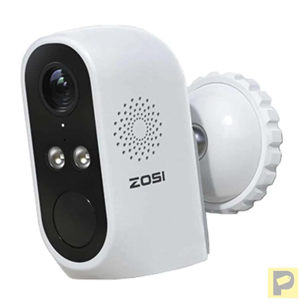 Outdoor IP camera with solar panel ZOSI C1Pro WiFi 3MP IP66