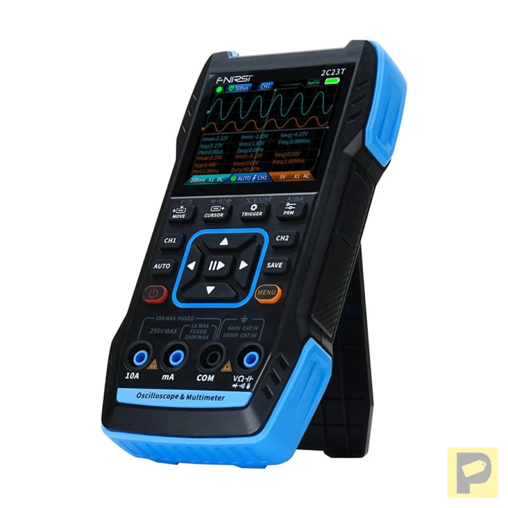Portable 3-in-1 oscilloscope FNIRSI 2C23T multimeter signal generator