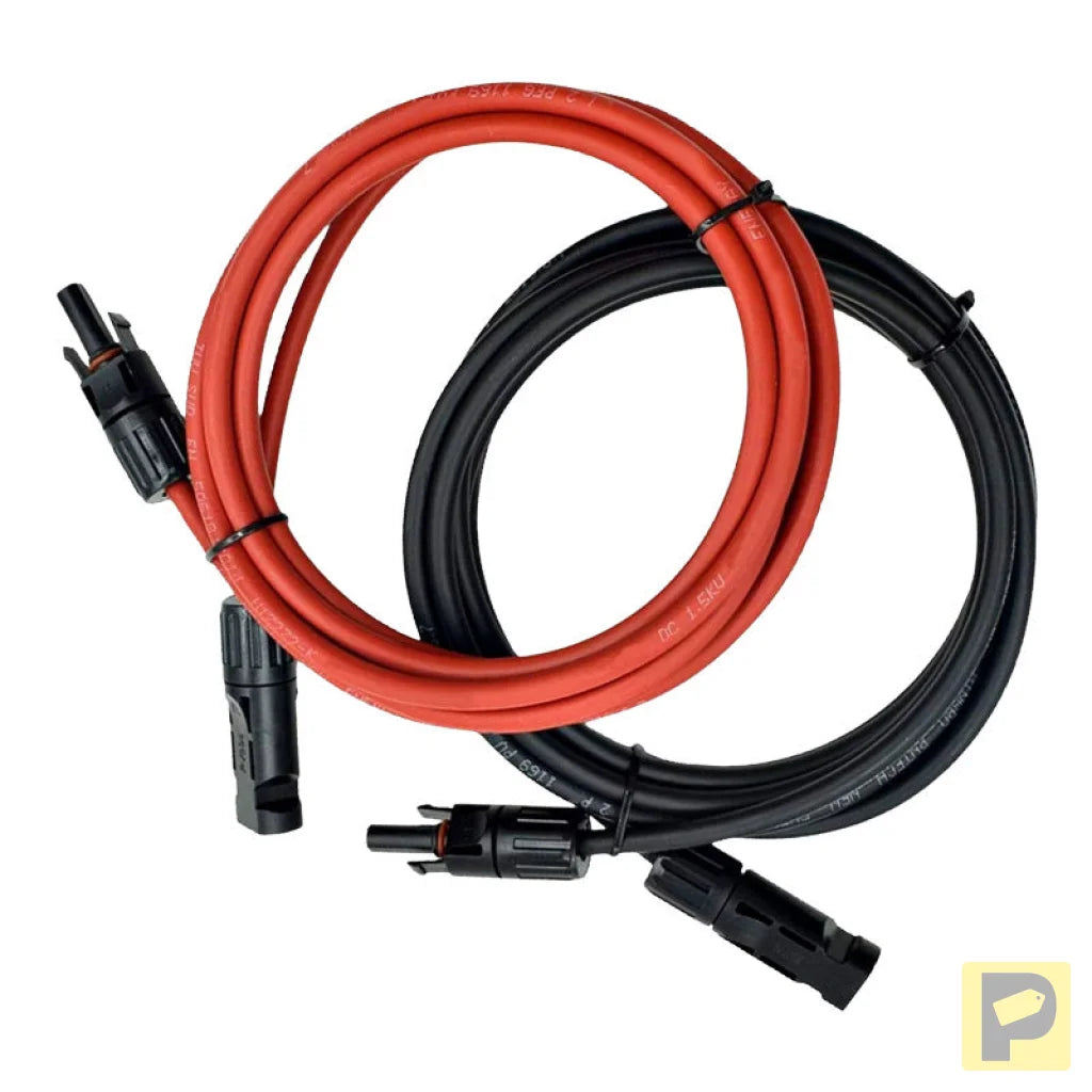 Set 2x Extension cable for solar panels APV MC4 2m
