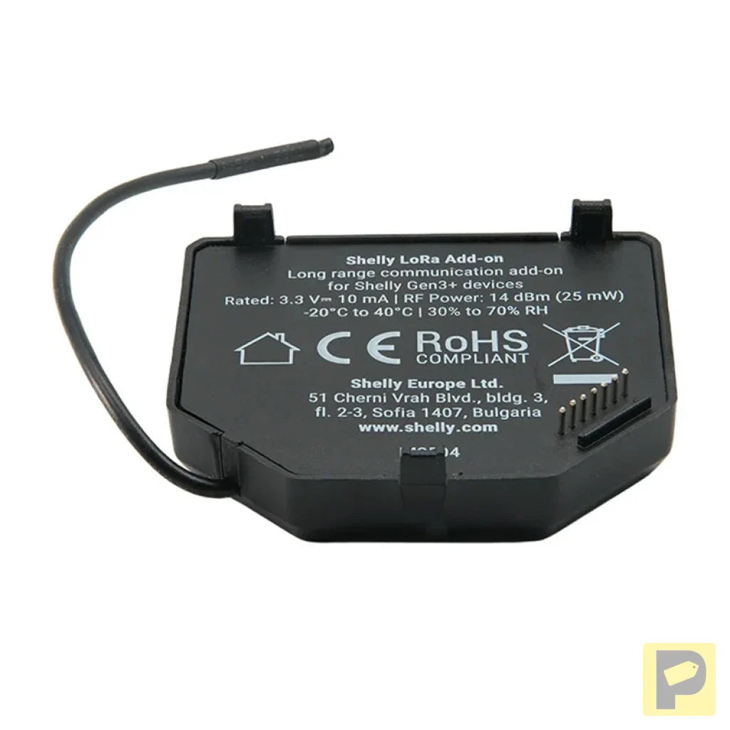 Set of 2 EU868 Relays for gen.3/4 Shelly LoRa Add-on