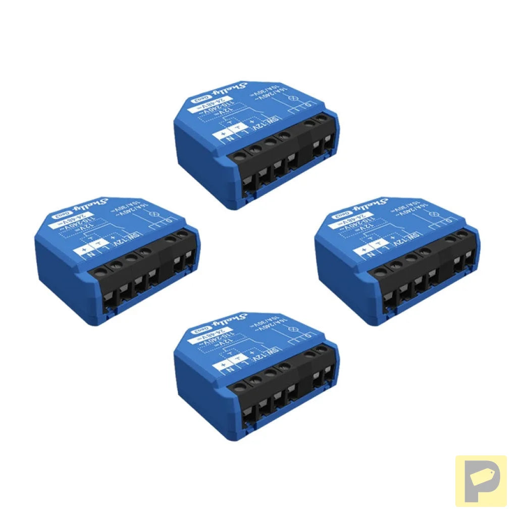 Shelly 1 Gen3 Set of 4 Controller WiFi/Bluetooth