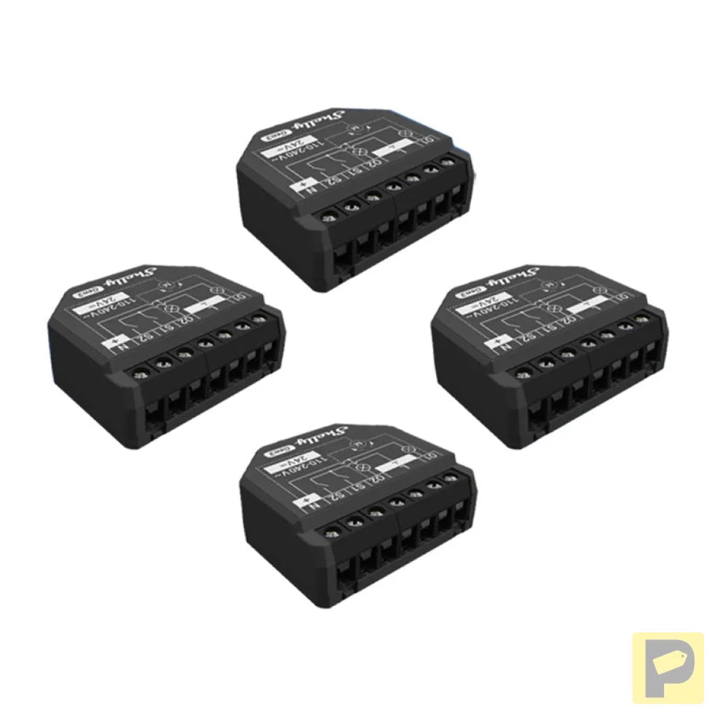 Shelly 2PM Gen3 Set of 4 Controller WiFi/Bluetooth