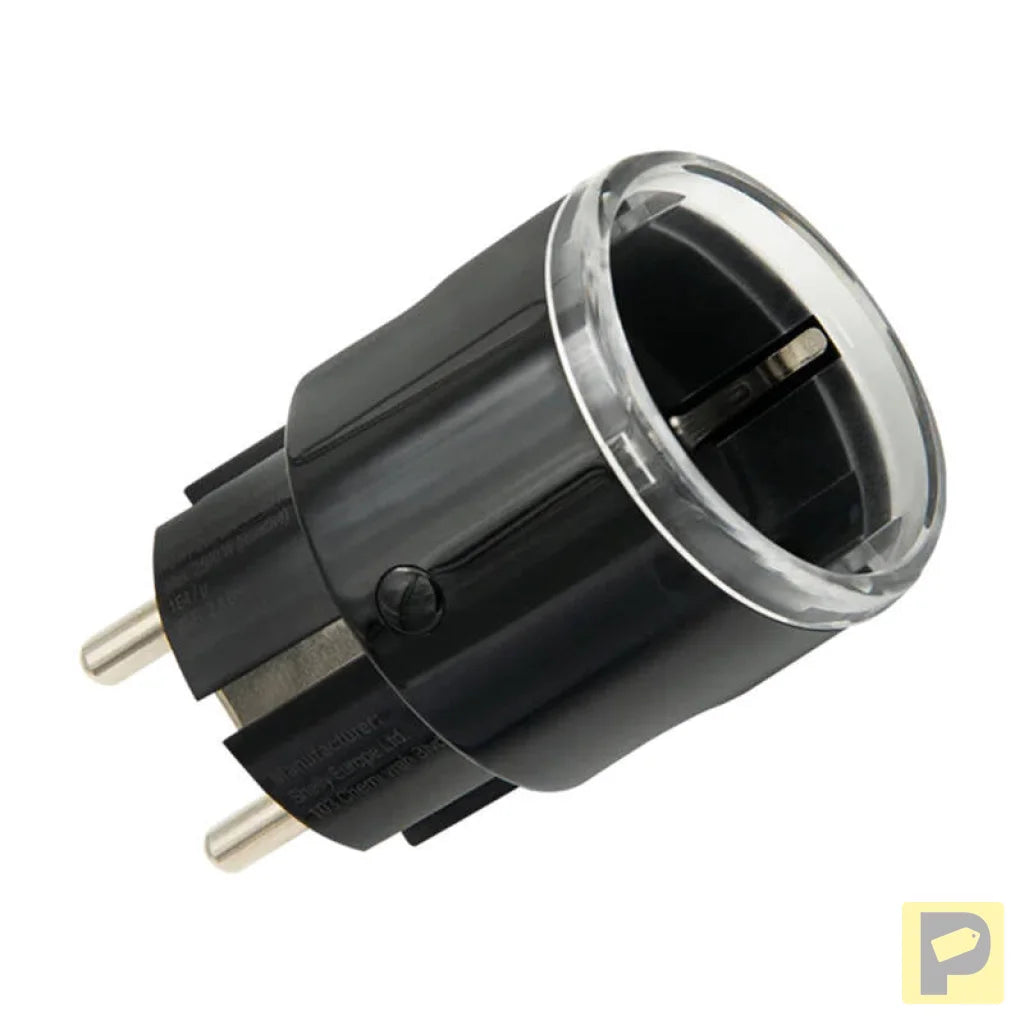 Shelly Plug S MTR Gen3 Smart Outlet (Black)