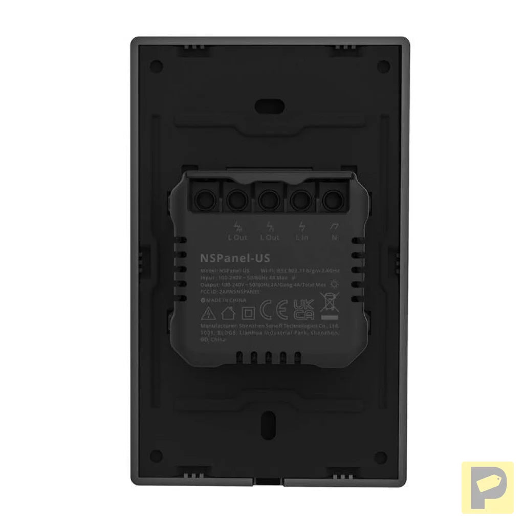 Smart WiFi control panel SONOFF NSPanel (black, 120mm)