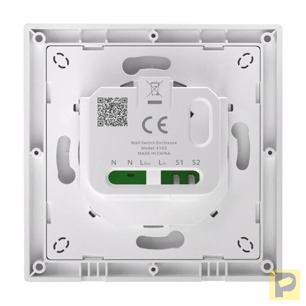 SONOFF E1GS wall switch housing (with N)