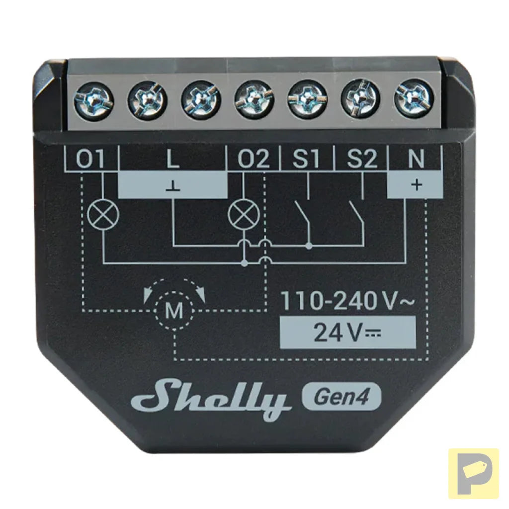 Sterownik Shelly 2PM Gen4 Zigbee/Matter