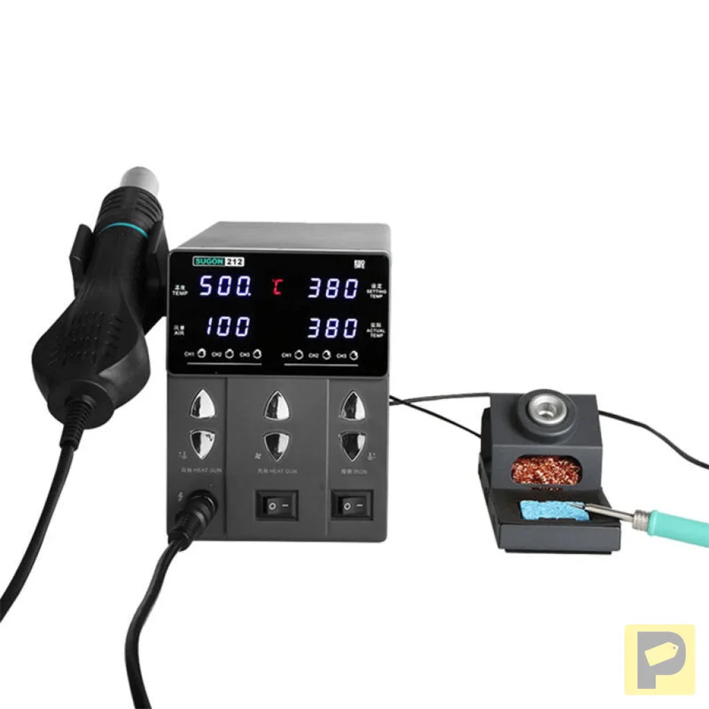 SUGON 212 Hot Air Soldering Station + T12 Cob Soldering Machine