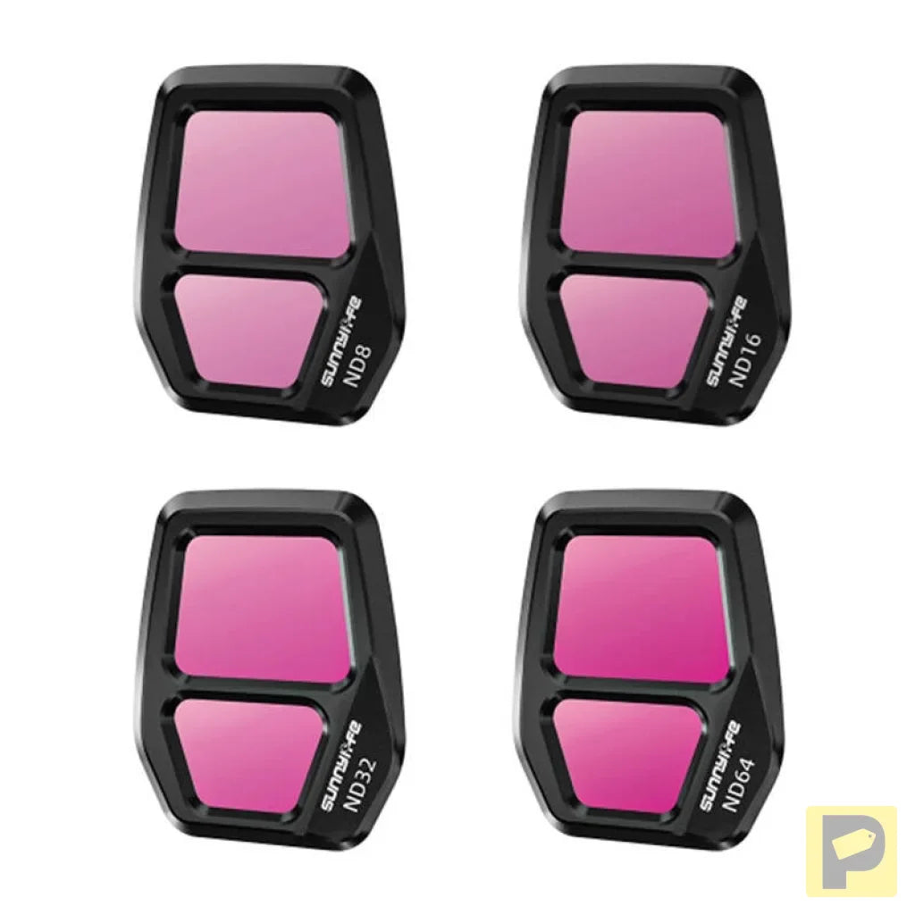 Sunnylife A3S-FI926 lens filter for AIR 3S 4pcs Mixture ND8+ND16+ND32+ND64
