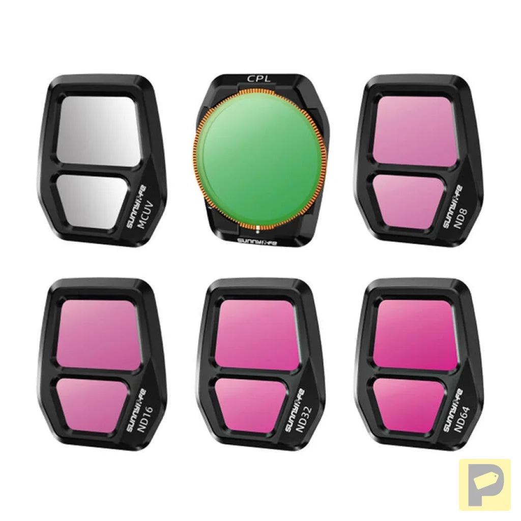 Sunnylife A3S-FI929 6pcs Mix filter set for AIR 3S