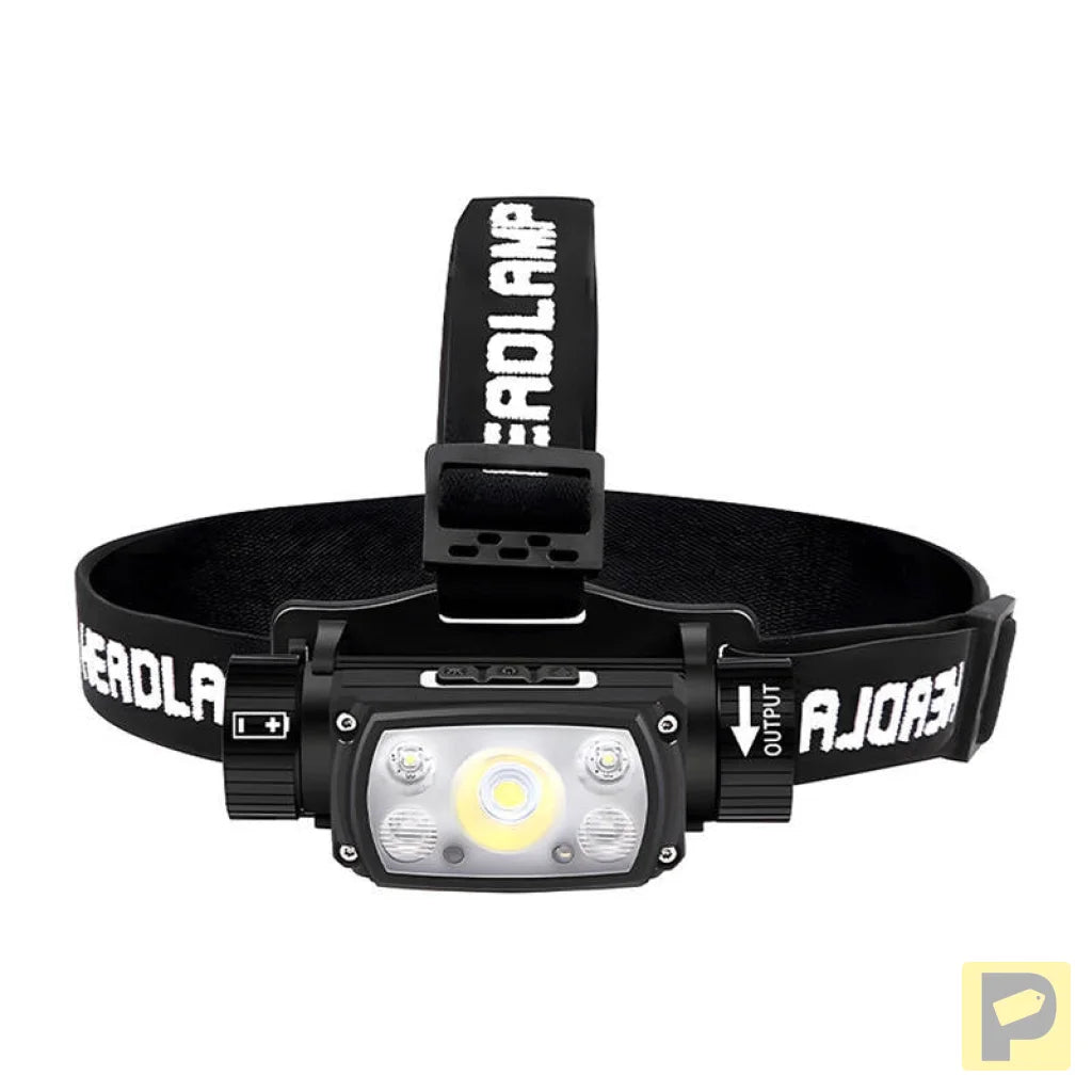 Superfire HE11 headlamp flashlight, 640 lm, 20W, 6 modes, 100m