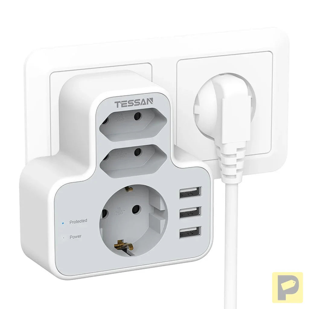 Tessan wall socket TS-327