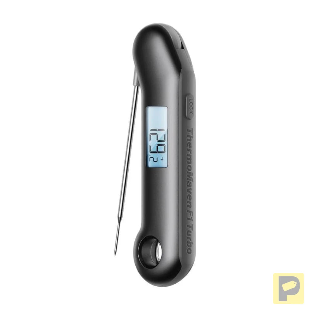 ThermoMaven F1 Turbo Black handheld thermometer