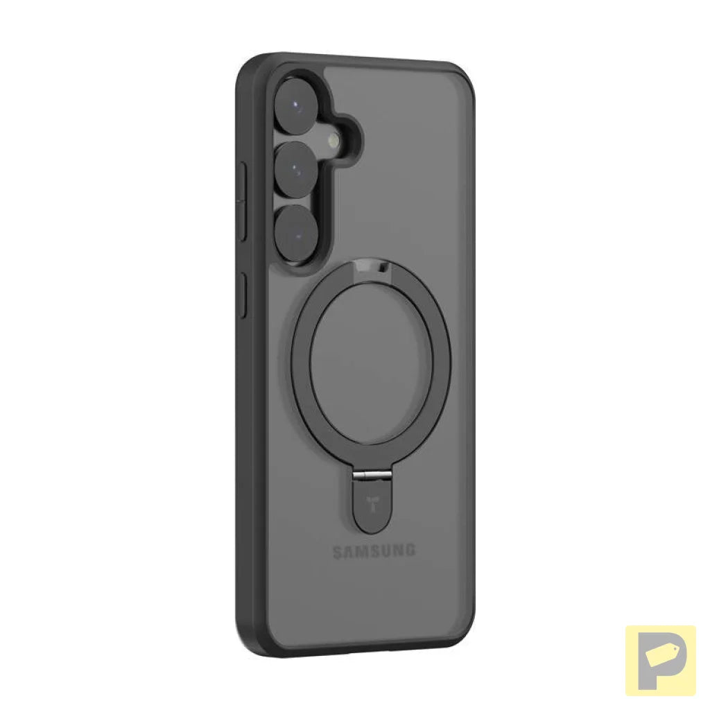 Torras Ostand Series phone case for Samsung S25 (black)