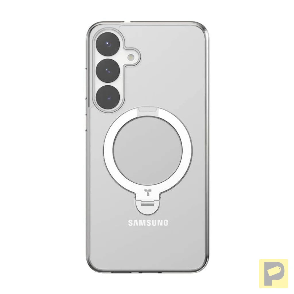 Torras Ostand Spin Series phone case for Samsung S25 (transparent)