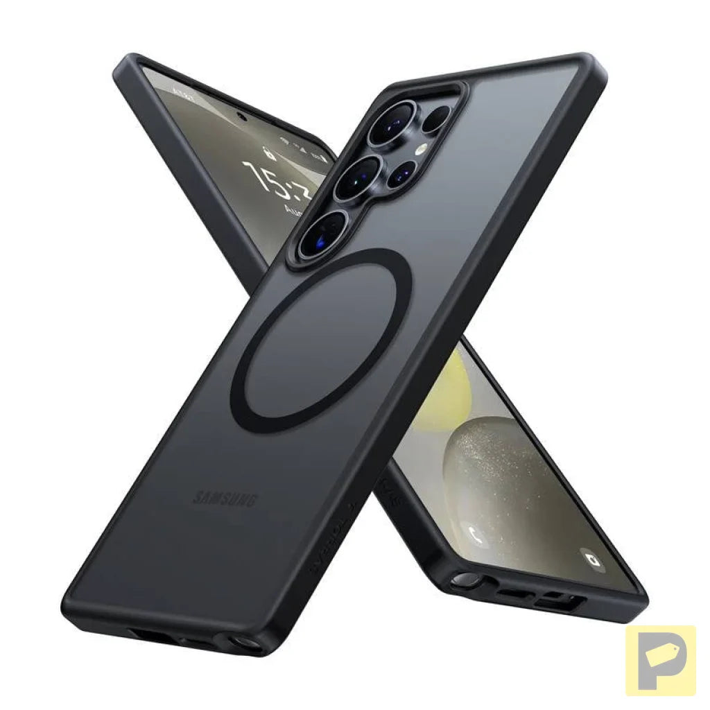 Torras Phone Case Guardian Magnetic Series for Samsung S25 Ultra (black)