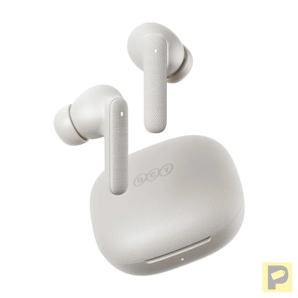 TWS QCY Buds T43 ENC Headphones (white)