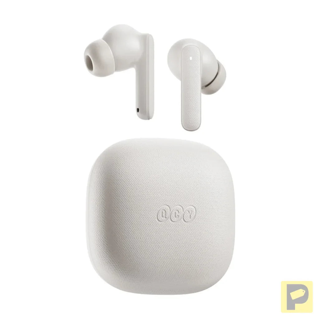 TWS QCY Buds T43 ENC Headphones (white)