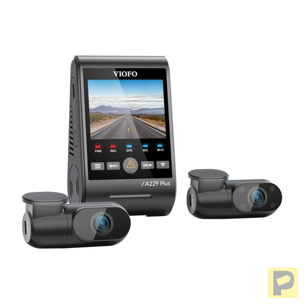 VIOFO A229 PLUS 3CH 2K + 1080p WiFi, GPS