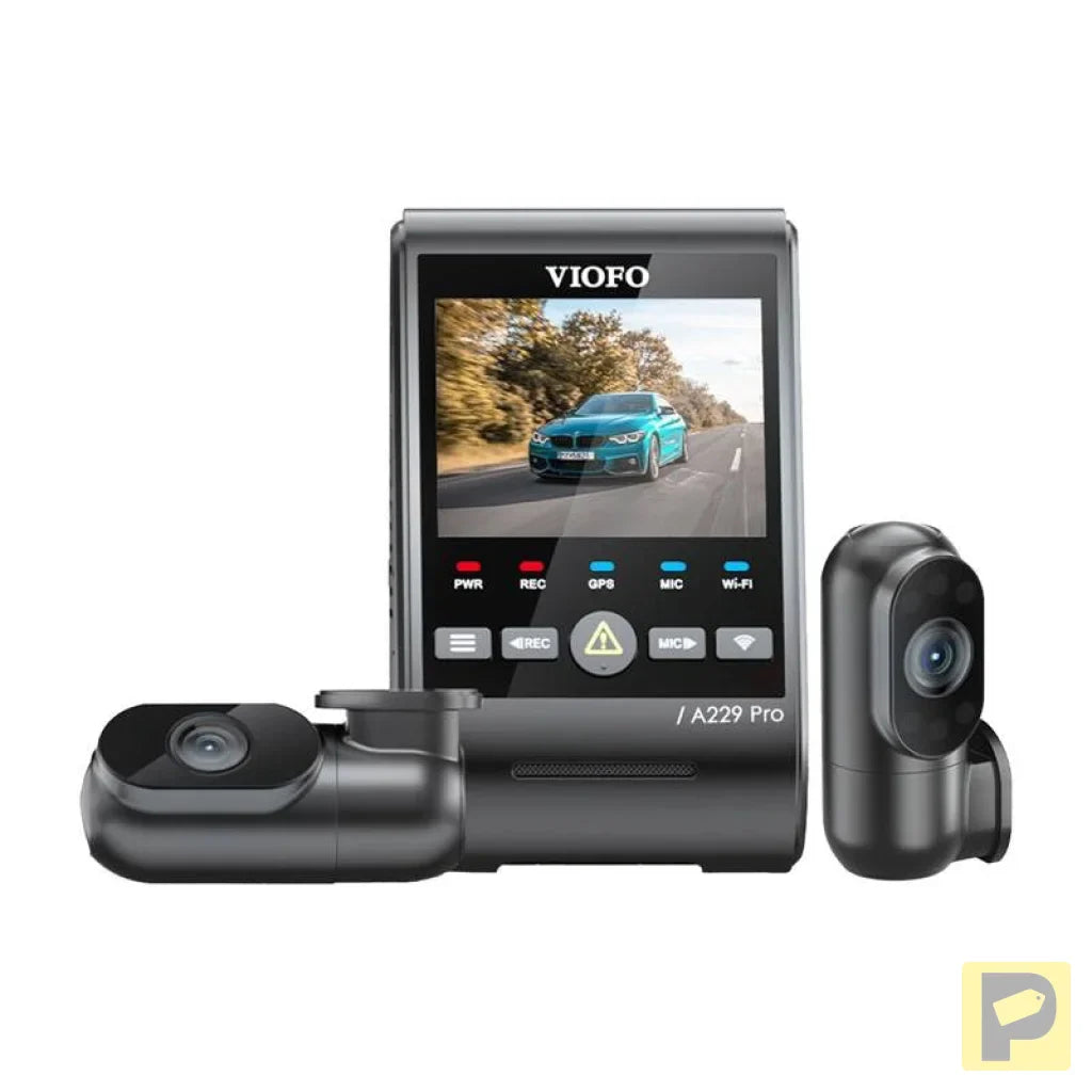 VIOFO A229 PRO 3CH 4K + 2K + 1080P WiFi, GPS