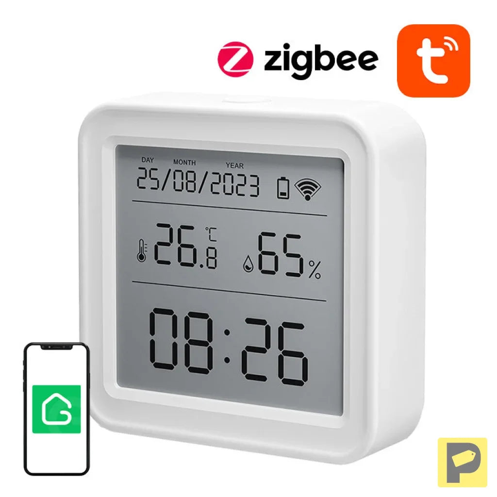 Zigbee Gosund ST17 LCD smart temperature and humidity sensor Tuya