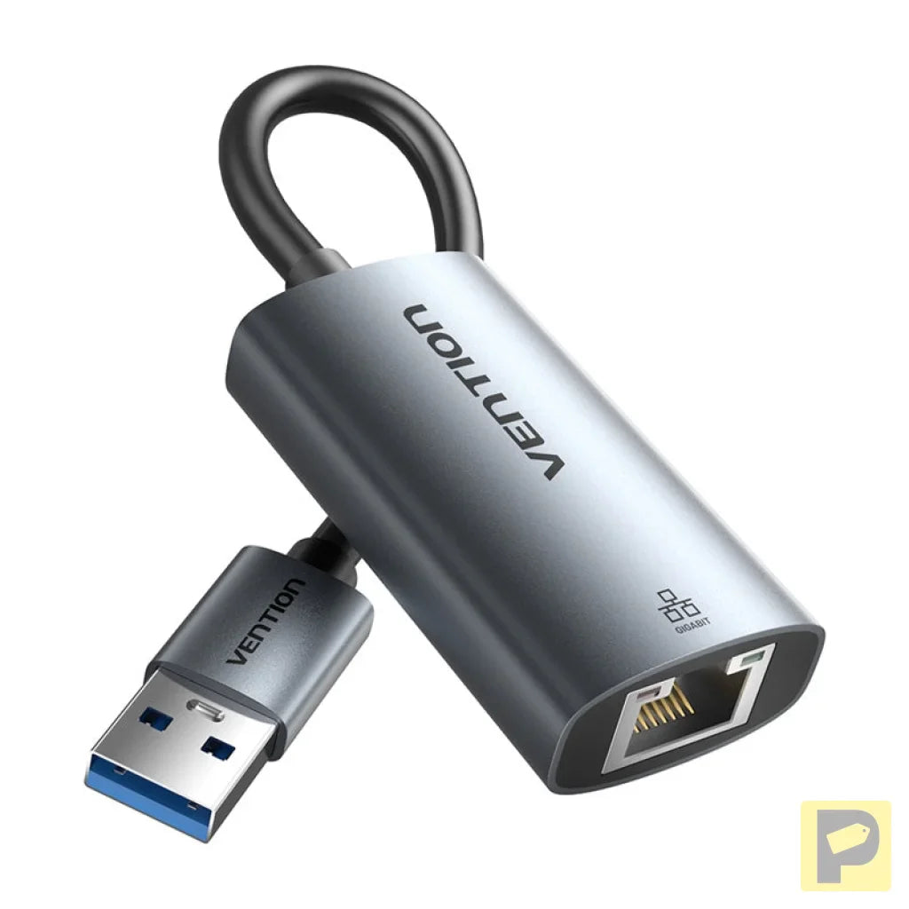 Adapter Vention USB-A do Gigabit Ethernet 0.15m