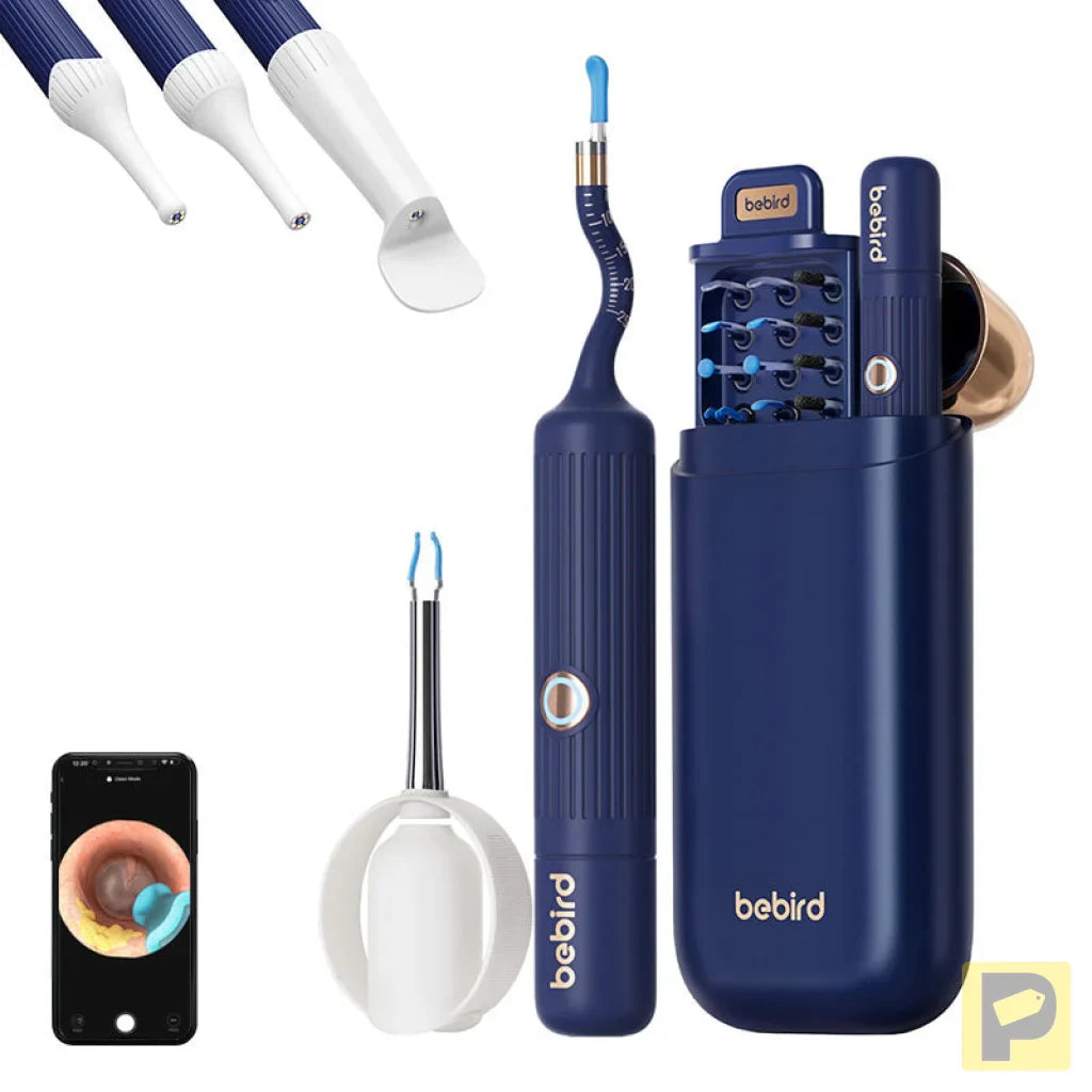 Bebird EarSight Plus otoscope with ear cleaning camera (blue)