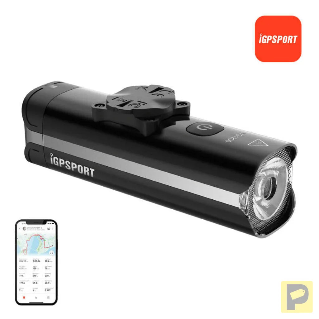 Bike light, front iGPSPORT VS1200 with M80 smart